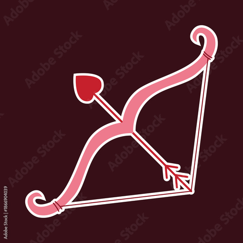 Adorable Valentine’s Day elements collection featuring hearts, cupid, cupcakes, roses, envelopes, birds, instant camera, mailbox, bows and arrows, and sweet desserts. Designed in cute flat cartoon sty