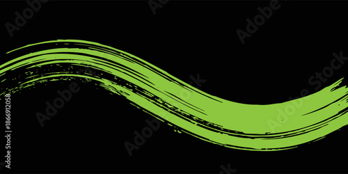 Red brush stroke isolated on white background. Trendy brush stroke for red ink paint, grunge backdrop, dirt banner, watercolor design and dirty texture. Brush stroke vector illustration