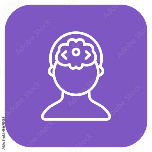 Developmental Psychology icon vector image. Can be used for Psychology.
