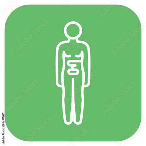Eating Disorders icon vector image. Can be used for Psychology.
