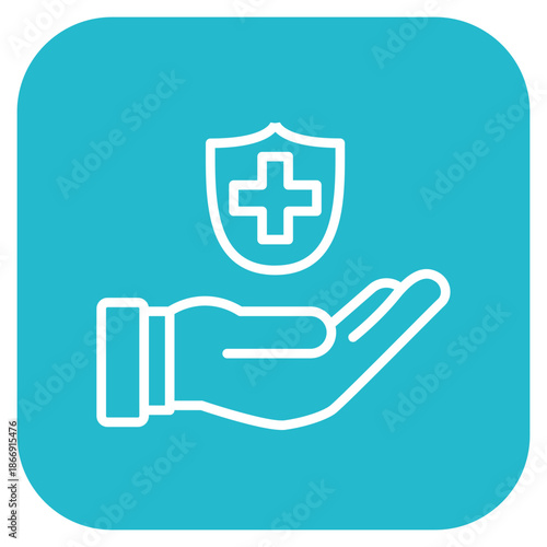 Health Insurance icon vector image. Can be used for Adventure.