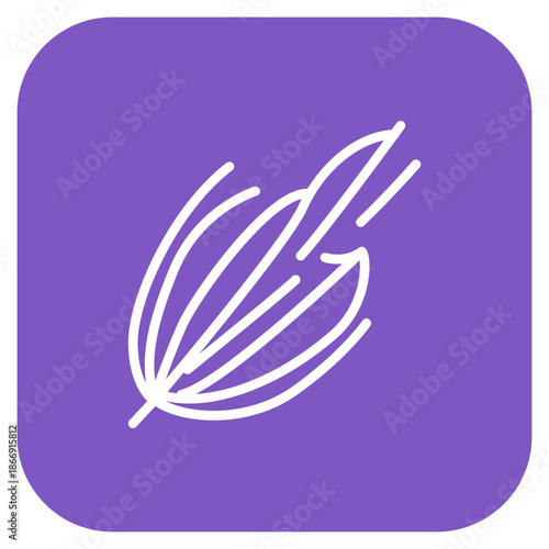 Fiber icon vector image. Can be used for Nutrition.