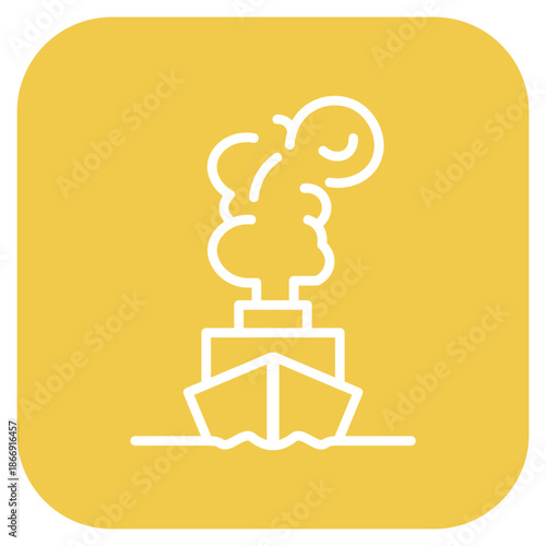 Steamer icon vector image. Can be used for Laundry.