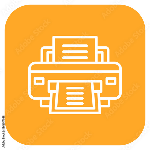 Printer Maintenance icon vector image. Can be used for Printing.