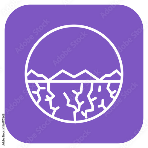 Drought icon vector image. Can be used for Homeless.