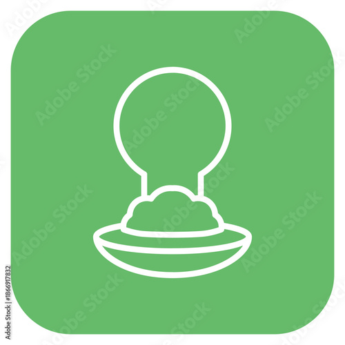 Hunger icon vector image. Can be used for Homeless.