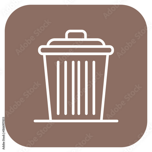 Garbage icon vector image. Can be used for Homeless.