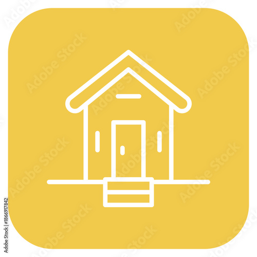 Eviction icon vector image. Can be used for Homeless.