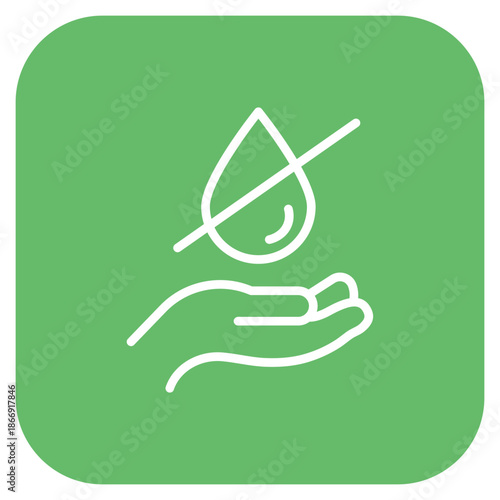 No Water icon vector image. Can be used for Homeless.