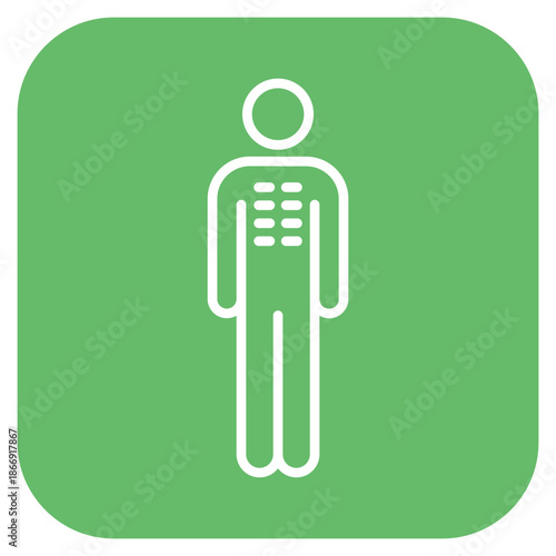 Starvation icon vector image. Can be used for Homeless.