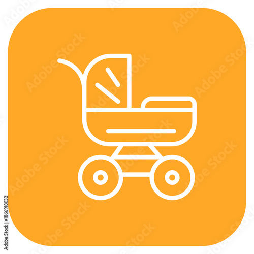 Buggy Safety Policy icon vector image. Can be used for Golf.