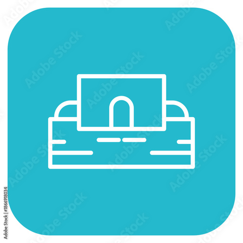 Bunker icon vector image. Can be used for Golf.