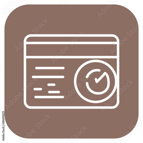 Member Discounts icon vector image. Can be used for Golf.