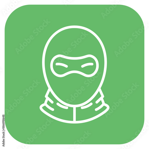 Balaclava icon vector image. Can be used for Ski Resort.