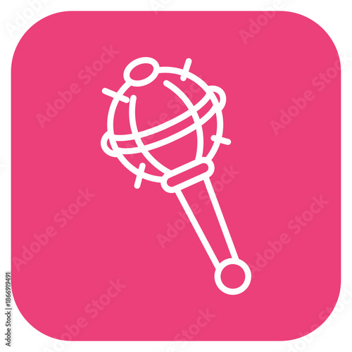 Mace icon vector image. Can be used for Shooting.