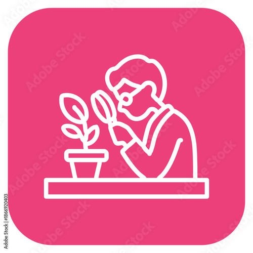Botanist icon vector image. Can be used for Rainforest.