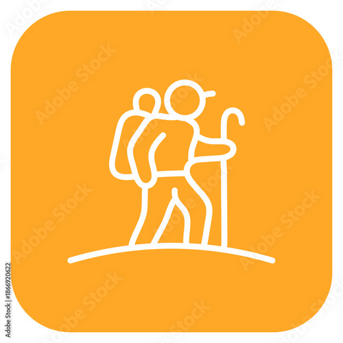 Ranger icon vector image. Can be used for Rainforest.