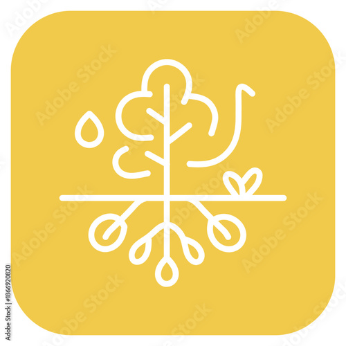 Ecosystem Services icon vector image. Can be used for Global Warming.