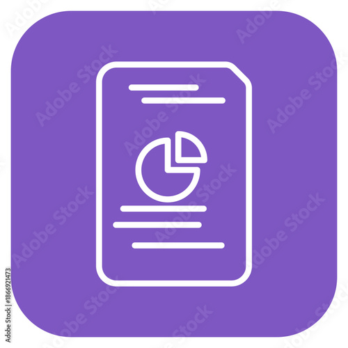 Transparency Report icon vector image. Can be used for Crisis Mangement.