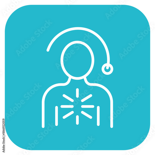Emotional Dependence icon vector image. Can be used for Addiction.
