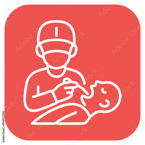 Intervention Specialist icon vector image. Can be used for Addiction.