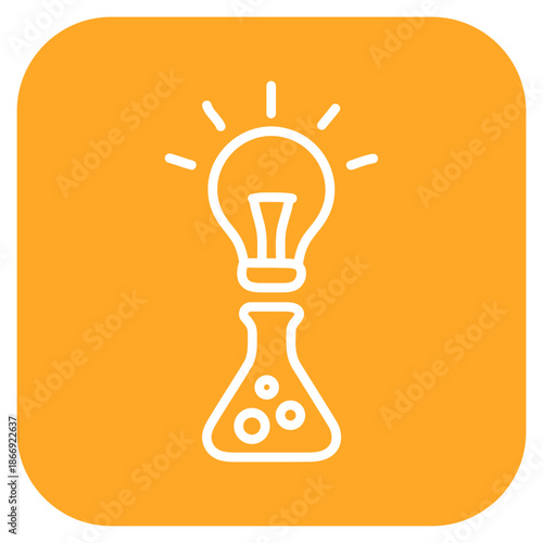 Innovation Lab icon vector image. Can be used for Coworking Space.