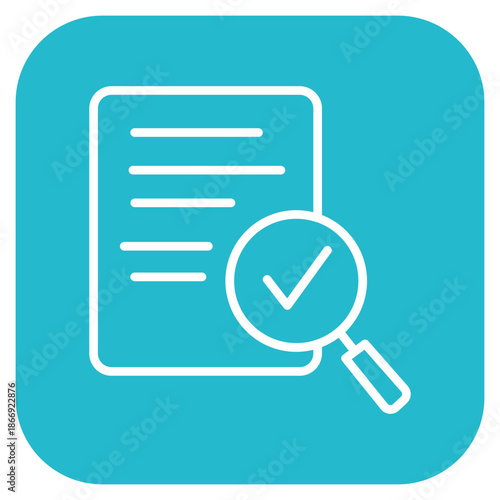 Due Diligence icon vector image. Can be used for Compliance And Regulation.