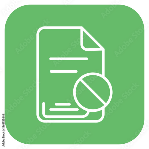Read Only File icon vector image. Can be used for Documents And Files.