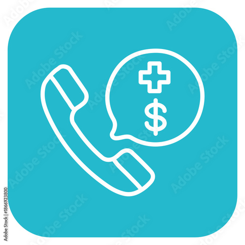 Emergency Loan icon vector image. Can be used for Credit And Loan.