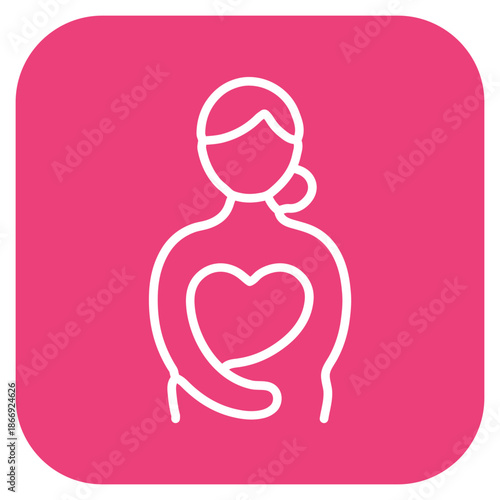 Doula icon vector image. Can be used for Maternity.