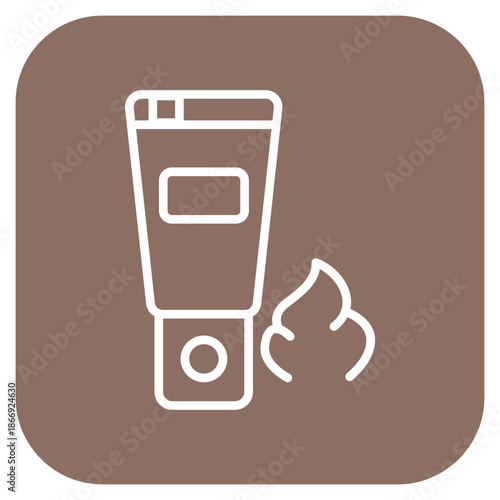 Diaper Cream icon vector image. Can be used for Maternity.