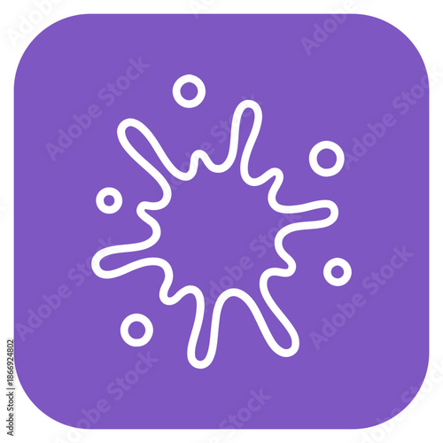 Blood Spatter icon vector image. Can be used for Crime Investigation.