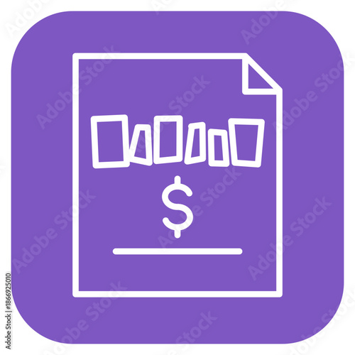 Ransom Note icon vector image. Can be used for Crime Investigation.