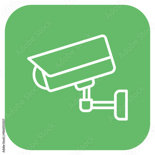 Security Footage icon vector image. Can be used for Crime Investigation.