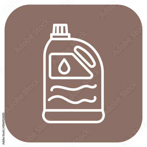 Color-Safe Bleach icon vector image. Can be used for Laundry.