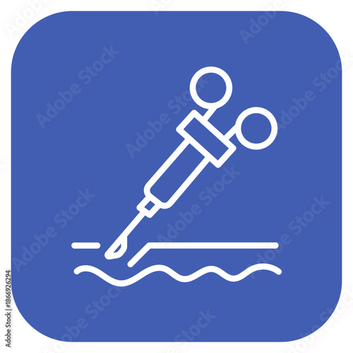 Biopsy Tool icon vector image. Can be used for Dermatology.