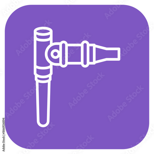 Bronchoscope icon vector image. Can be used for Tuberculosis.