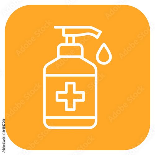 Sanitizer icon vector image. Can be used for Tuberculosis.