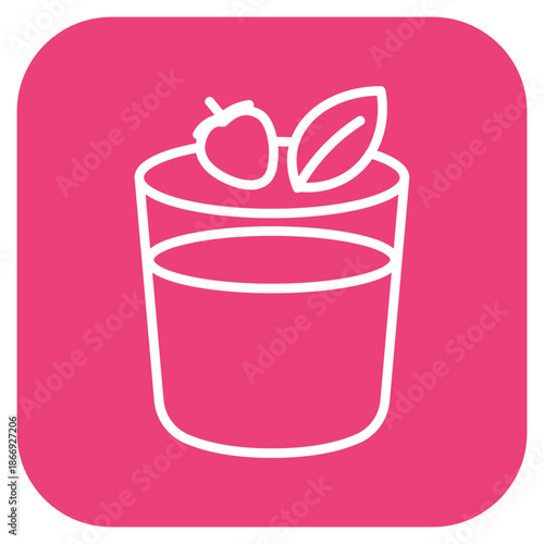 Chia Pudding icon vector image. Can be used for Brunch.