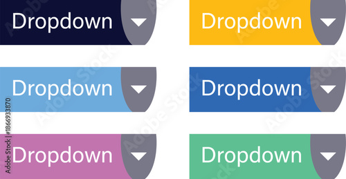 Dropdown menu text set