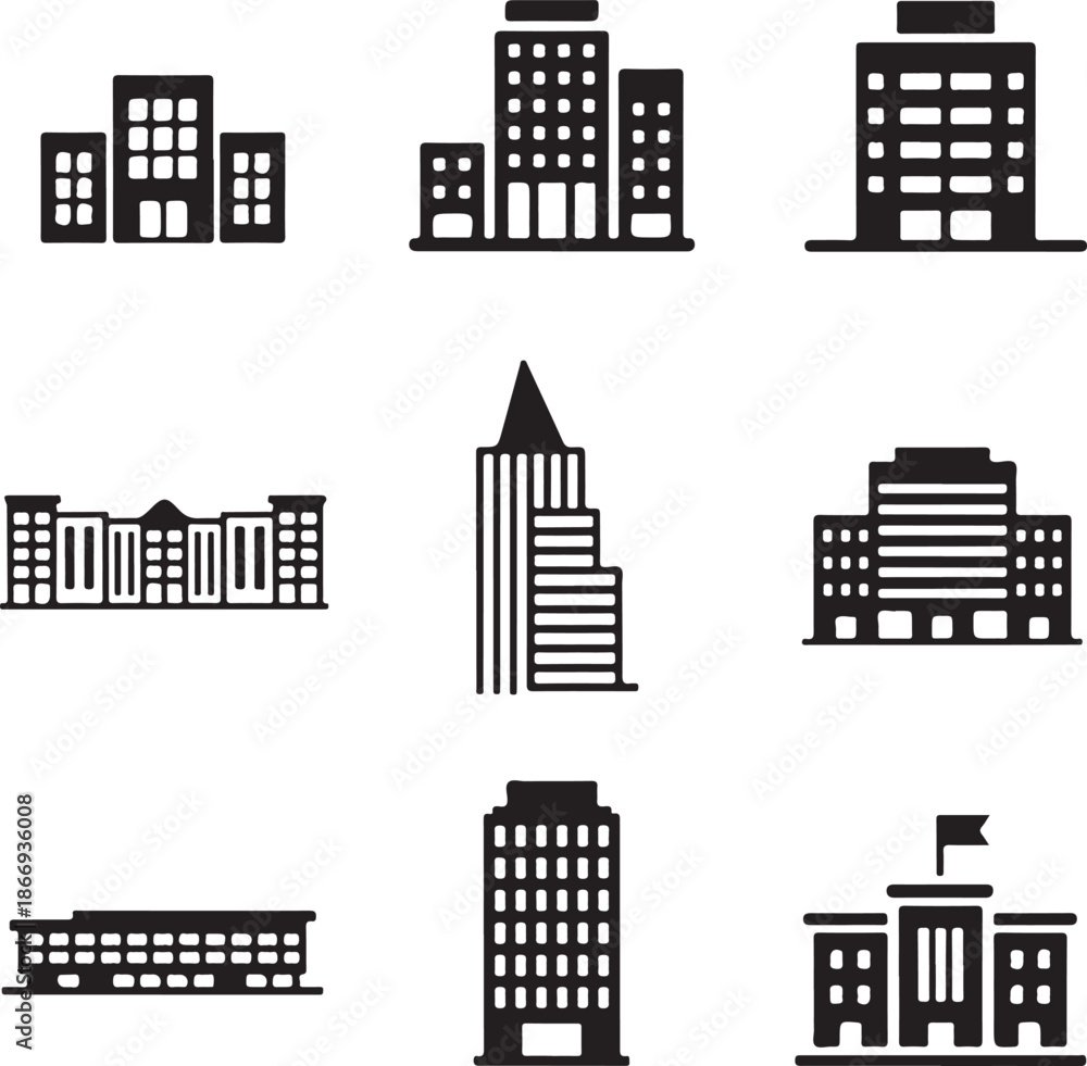 Obraz premium Building icon