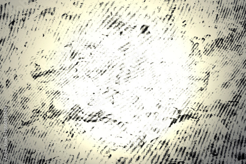 スポットライトが入るかすれたカーブ線のテクスチャ背景　茶色 