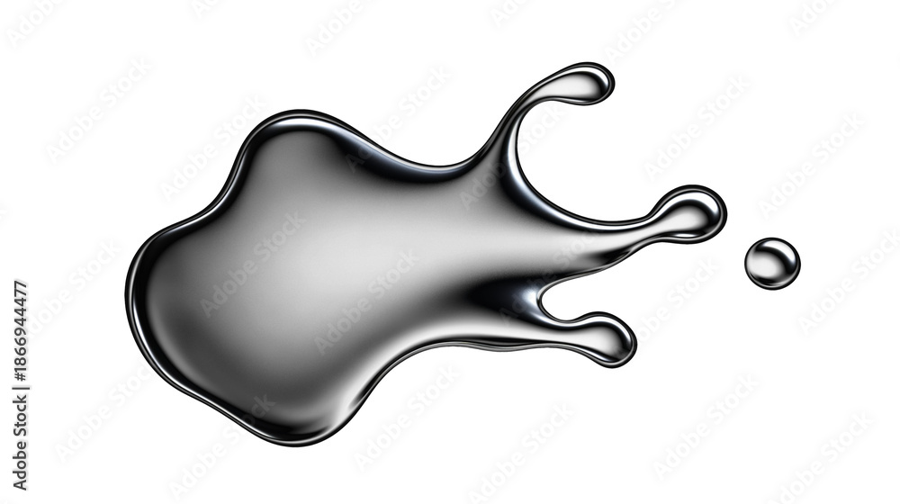 Fototapeta premium Black Translucent Blots Clipart on Transparent Background