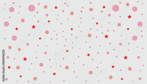 Falling snow on transparent background. Light snowfall, snowflakes, Snow flakes, snow background. Bokeh lights white red color,
