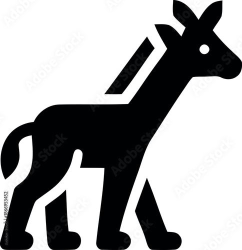 silhouette of a deer