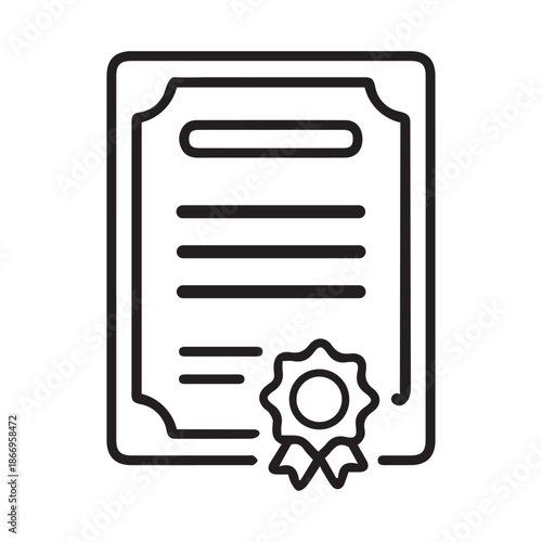 Diploma icons symbols. simple black icons
