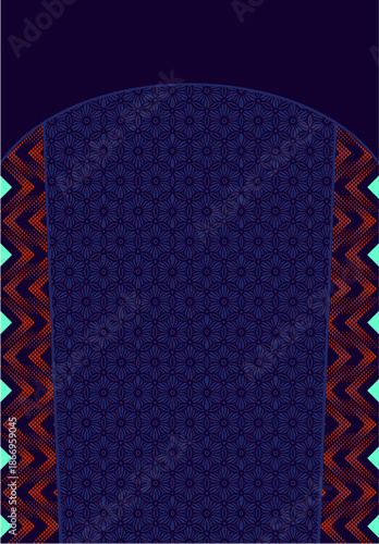 Quadro su tela JERSEY PATTERN BACKGROUND FOR SUBLIMATION