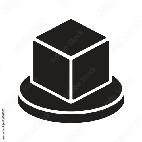 Breakfast pancakes with and butter icon