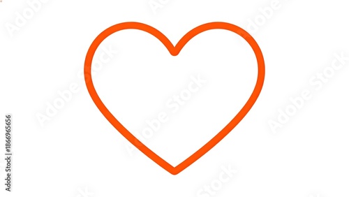 OrangeHeartShape