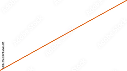 Diagonal Orange Line